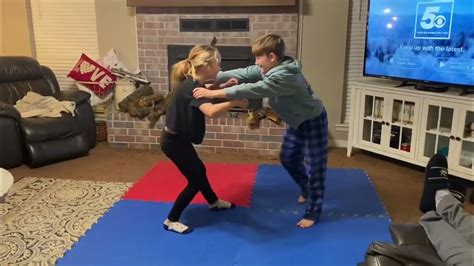 Wrestling My Sister's Friend .